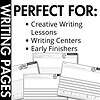November Writing Prompts sampling of pages included