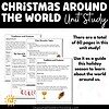 Christmas Unit Study – Winter Holidays & Global Christmas Around the World sampling of pages included
