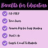 Flexible homeschool resources for educators, including no-prep materials, time-saving tools, answer keys, printable resources, and easy email communication solutions for effective homeschooling.