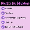No-prep homeschool resources for teachers, time-saving lesson plans, answer keys for easy grading, printable materials, and easy email communication tools for homeschooling educators.