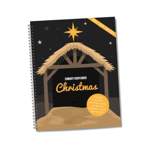 A Christ-centered Christmas homeschool curriculum with activity pages, scripture lessons, memory work, and more for homeschooling families.