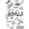 Cover-Sheet-2025-New-Years-Goals-Resolutions-Coloring-and-Doodle-Book.png Celebrating homeschool achievements and personalized learning in 2024, featuring colorful doodles, fireworks, and motivational messages for homeschooling families and educators.