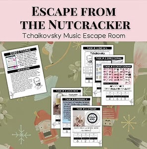 Escape from The Nutcracker: A Tchaikovsky Composer Escape Room