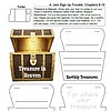 GTB6 Treasure in Heaven Bible craft activity for homeschooling, focusing on Earthly and Heavenly treasures, Matthew 6:21, and faith-based educational resources for children.