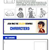 GTB7 A complete novel study resource for homeschoolers featuring character analysis from "Jem and the Golden Reward" with school activities for homeschool curriculum enrichment.