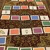 IMG_1974 Color sorting activity for homeschool preschool education with colored cards and animal clipart illustrations for early learning and development.