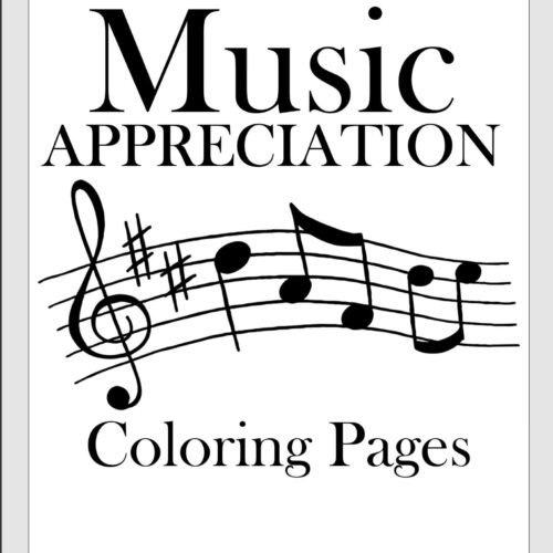 Music Appreciation Coloring Pages Instrument Families