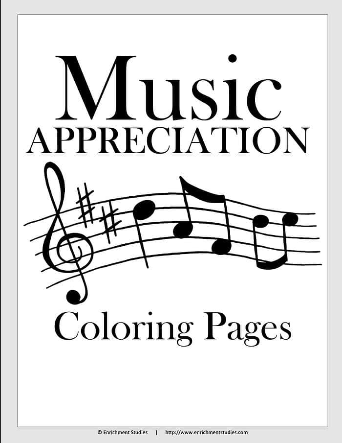 Music Appreciation Coloring Pages Instrument Families