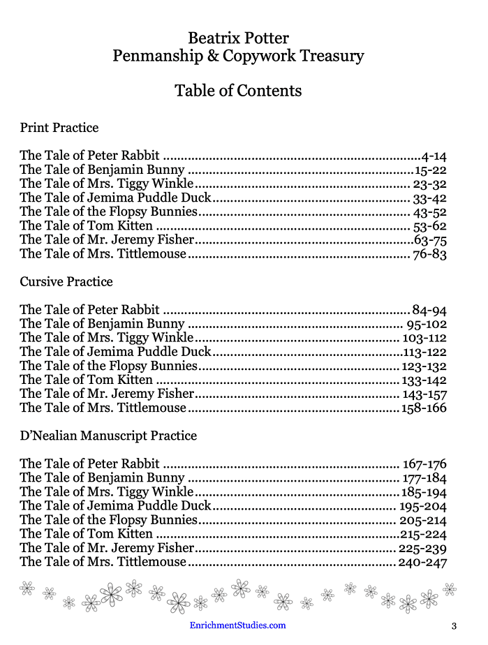 Screenshot 2025-11-23 at 7.37.52 AM Engaging homeschool curriculum sample featuring classic story tables and handwriting practice for rich language learning.