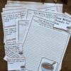 Soup-Writing-Prompts-The-Art-Kit-4 Soup writing prompts for kids to inspire fun and creative storytelling about soup-related scenarios and imaginary situations. Perfect for homeschool language arts and writing practice.