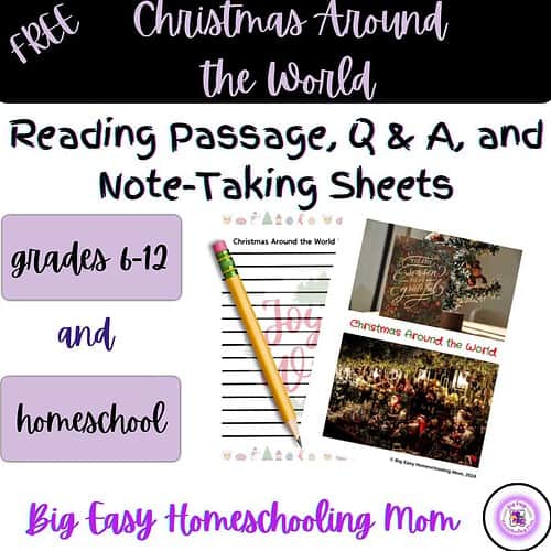 Thumbnail-Cover-Christmas-Around-the-World.png FREEBIE on Christmas Around the World Reading Passage, Q & A, and Note-Taking Sheets