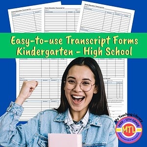 Transcript Forms | Home Education - Homeschooling
