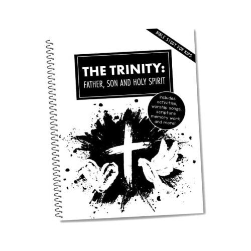 1. Bible study resource for kids focusing on the Trinity: Father, Son, and Holy Spirit with activities, worship songs, scripture memory work, and more.