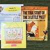 True story 3 little pigs - Copy Point of view lesson plan for homeschool, featuring "The True Story of the 3 Little Pigs" book, educational resources, and discussion activities for homeschooling families and children.