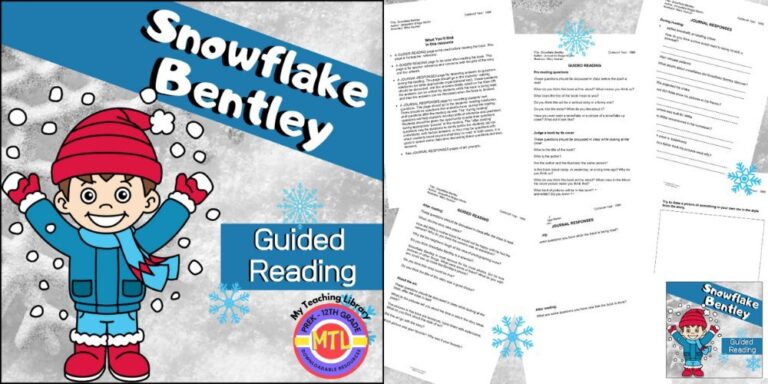 Untitled-design-2025-01-18T153453.359.jpg Snowflake Bentley guided reading printable for homeschooling, featuring fun activities for preschool to 12th grade, encouraging early reading skills with engaging content and colorful illustrations.