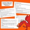 Untitled-design-2025-01-18T153840.219.jpg Saint George and the Dragon guided reading and journal response activities, including teacher pages, student worksheets, and creative prompts for homeschool literacy and dragon-themed story analysis.