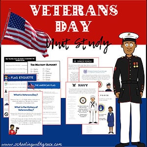 Veteran's Day Unit Study