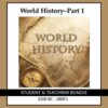 World-History-1-Bundle.jpg World history student and teaching bundle for homeschool resources, covering 3100 BC to 1800s, ideal for homeschool history curriculum, with engaging materials for students and teachers.