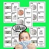 Z-216-Go-Fish-Money-Version-1.jpg $5 bills, coins, and dollar bills for homeschool money counting activities to teach children currency recognition and financial literacy.