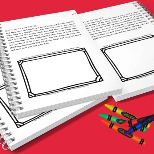 Colorful homeschool Bible activity worksheets with drawing prompts for children, ideal for homeschool curriculum, religious education, and faith-based learning resources.