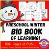 Z-324-Preschool-Winter-Big-Book-of-Learning.jpg Preschool winter big book of learning for kindergarten, coloring, tracing, drawing, counting, and creating activities, perfect for homeschool, pre-k to 12th grade, over 150 pages of educational fun.
