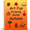 Autumn art fun drawing guide, homeschool art activities, seasonal drawing ideas, autumn craft projects, homeschool art curriculum, fall-themed illustration, creative homeschool resources, art lessons for kids, autumn drawing printable, homeschooling art projects.