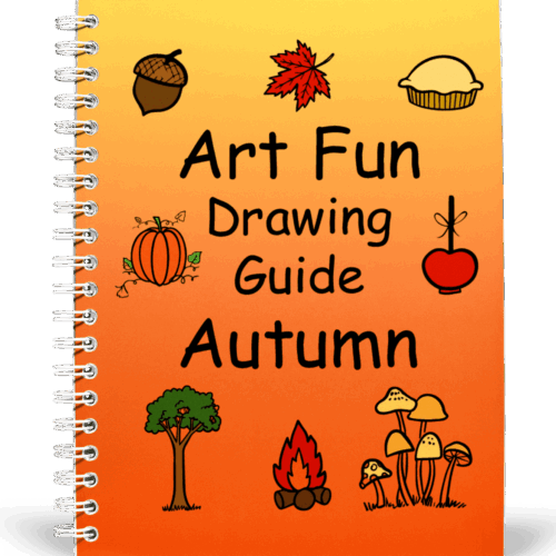 Autumn art fun drawing guide, homeschool art activities, seasonal drawing ideas, autumn craft projects, homeschool art curriculum, fall-themed illustration, creative homeschool resources, art lessons for kids, autumn drawing printable, homeschooling art projects.