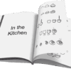 Knife, apple, pie, bowl, cup, steaming food, cooking, kitchen, homeschool, learning activity, educational resource, homeschool curriculum, homeschooling supplies, homeschool lesson plan, homeschool resource kit.
