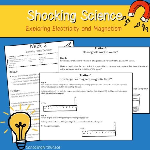centers tpt Exploring science activities and curriculum for homeschooling, focusing on electricity and magnetism experiments, STEM learning resources, and hands-on science lessons for homeschool students.