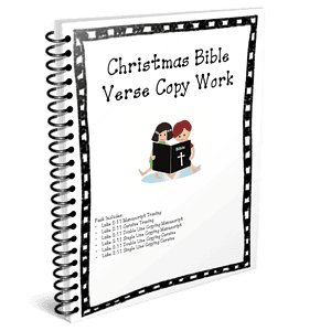 Christmas Bible Copywork