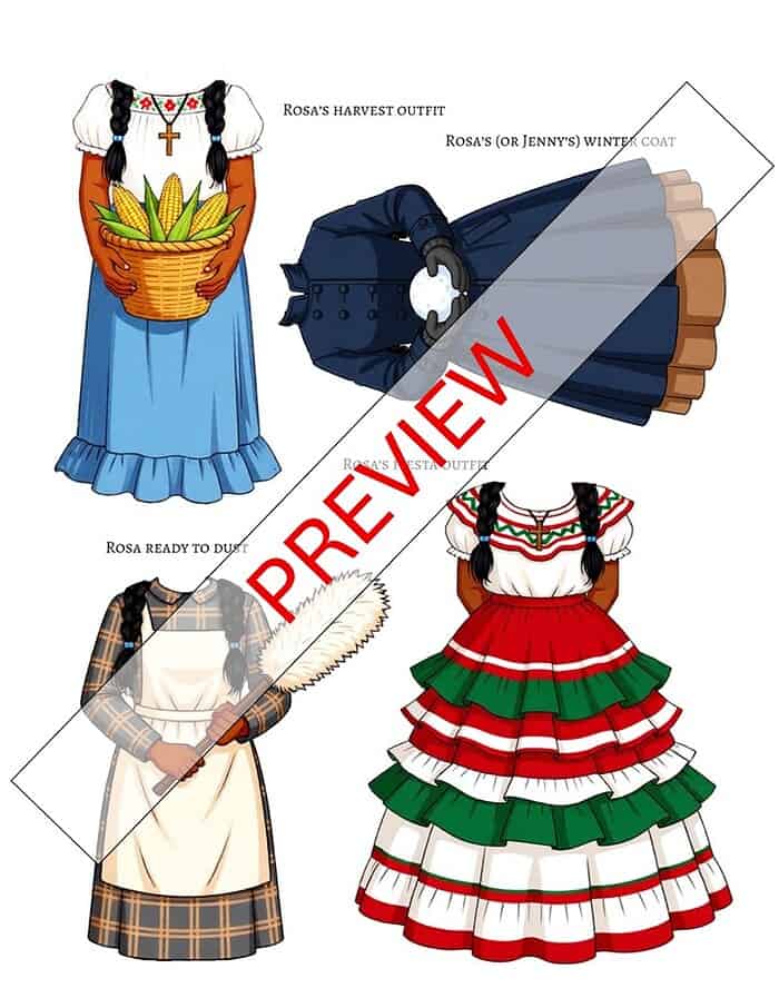 clothes 3 1. Kids dressed in traditional harvest and Christmas costumes, with detailed outfits and props, celebrating cultural heritage and holiday traditions.