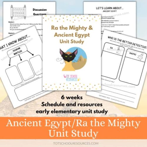 Ra the Mighty & Ancient Egypt Unit Study | Homeschool Resource Co.