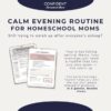 cropped-Calm-evening-routine-1.jpg Calm evening routine for homeschooling moms, featuring a gentle, stress-free approach to end the day peacefully with step-by-step relaxation tools.