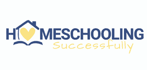 Home Schooling resources logo with a house, heart, and open book, emphasizing homeschool success and educational support for homeschool families.