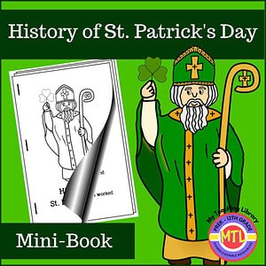 History of St. Patrick’s Day Mini-Book