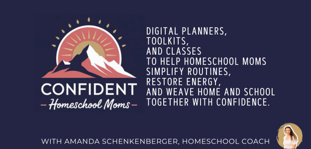 Confident Homeschool Moms banner