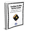 full curriculum cover 1. Comprehensive Bible curriculum with teaching units 1-12 covering Old and New Testaments, suitable for homeschooling.