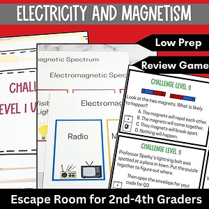 Electricity and Magnetism Escape Room