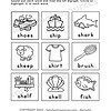 sh digraph worksheet Shoes, ship, shark, sheep, shirt, brush, shelf, shell, fish - free printable digraph SH activity for homeschooling. Enhance early reading skills with these engaging phonics worksheets.