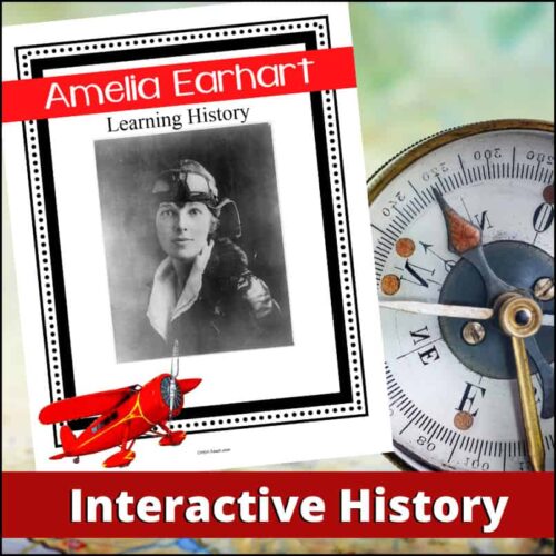 wy-146-e.jpg Amelia Earhart learning history book for homeschool students, focusing on history education, female aviator, and inspiring women in aviation.