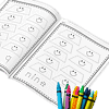 z-357-Trace-and-Color-preview-2.png Smiley face handwriting practice worksheet for homeschooling, colorful crayons, early childhood education activity, printable educational resources for homeschool learning, engaging handwriting exercises for kids.