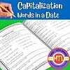 z-486-Capitalization-Dates-cover.jpg Dates of capitalization rules worksheet, homeschool resource, preschool to 12th grade, downloadable printable, language arts, grammar, writing skills, homeschool curriculum, educational resources, digital download.