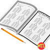 zy437-Christmas-Fact-Families-Multiply-Divide-c.jpg Matching math worksheets for homeschoolers with pencil on white background, educational resources for children.