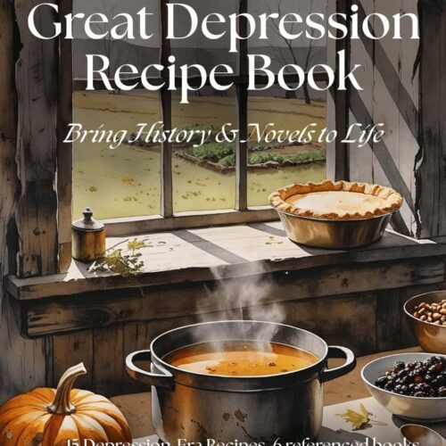 1-4.png Homeschool depression recipe book with historical cooking nutrition facts and hands-on activities for mental health education.