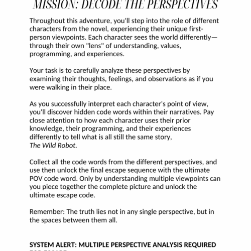 Digital homeschool resources for curriculum analysis, perspective decoding, and immersive learning tools for homeschoolers and educators.