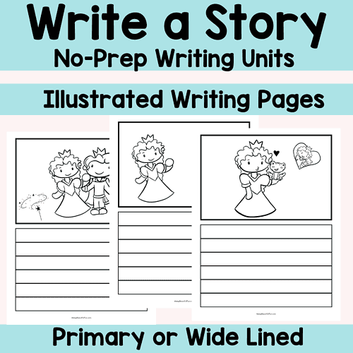 148 Write Your Own Story: The Frog Prince Story Writing Set