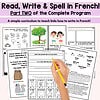 169 1. French language learning curriculum for kids, teaching writing, reading, and spelling skills with interactive worksheets and activities for homeschool education.