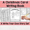 187 A Christmas Carol Story Writing Set