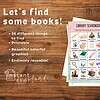 2 Library Scavenger Hunt, Printable Educational Activity (PDF Download)