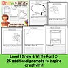 22 Draw and Write BUNDLE: Beginner Writer Bundle of Resources!